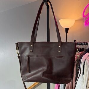 Montana Hudson Eva Leather Bag Dark Sepia Great Condition - Unisex